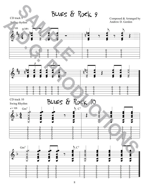 swing rhythm guitar pdf