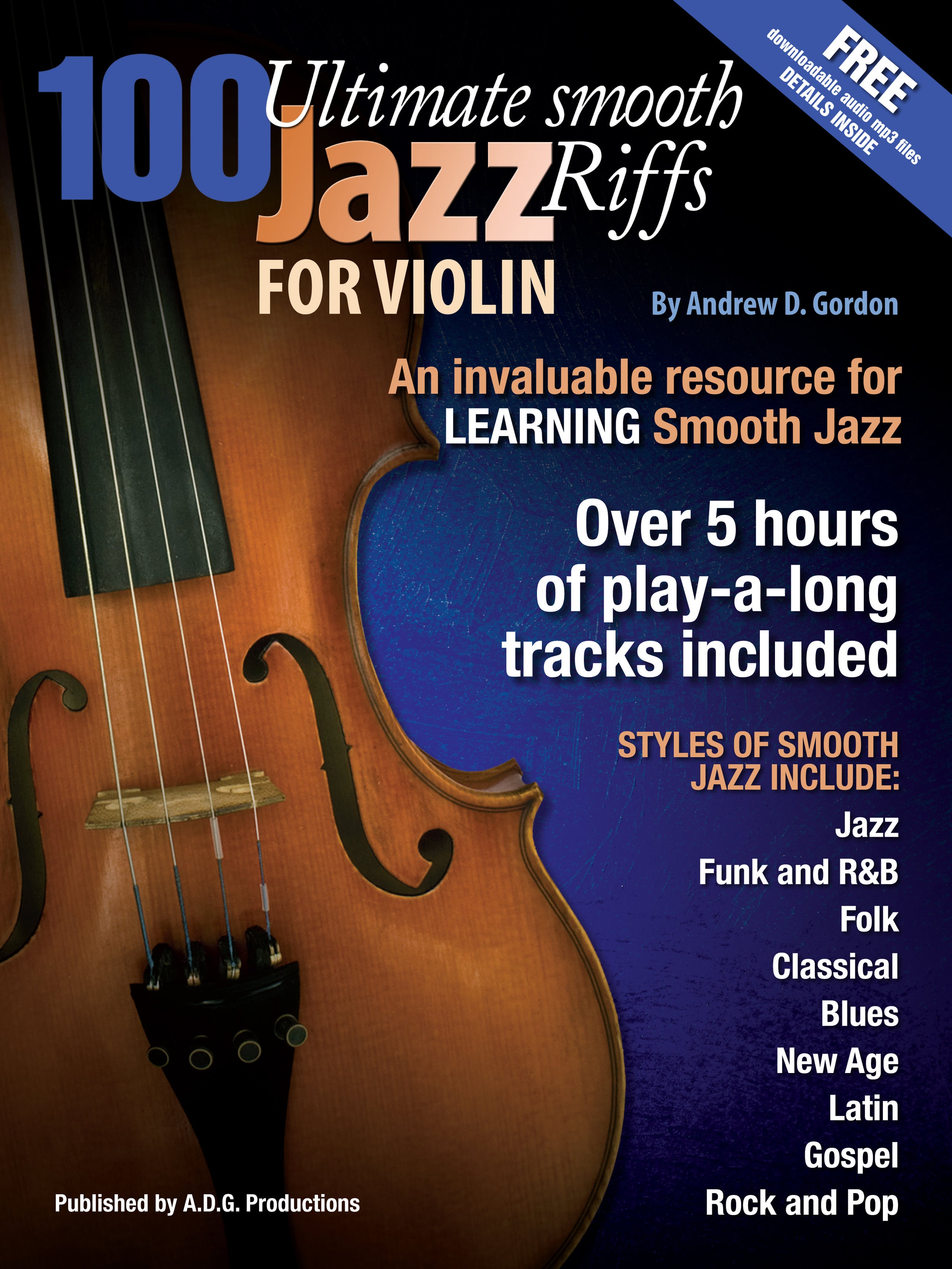 Vidner styrte Bedøvelsesmiddel 100 Ultimate Smooth Jazz Riffs for Violin Book/mp3/MIDI files